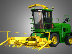 forage harvester 7300 3D Model