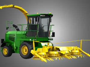 forage harvester 7300 3D Model