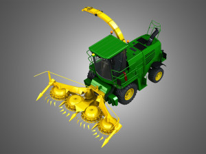 forage harvester 7300 3D Model