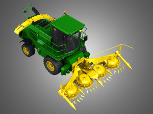 forage harvester 7300 3D Model