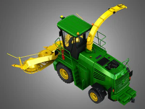 forage harvester 7300 3D Model
