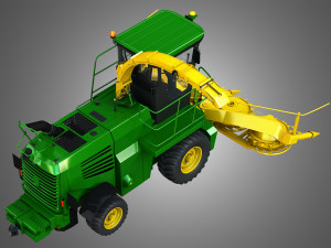 forage harvester 7300 3D Model