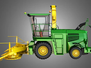 forage harvester 7300 3D Model
