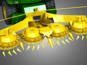 forage harvester 7300 3D Model