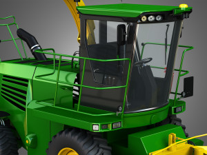 forage harvester 7300 3D Model