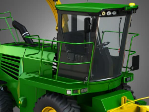 forage harvester 7300 3D Model