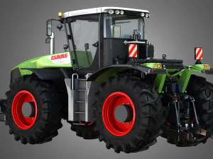 claas xerion 4000-5000 series 3D Model