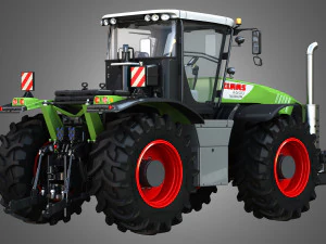 claas xerion 4000-5000 series 3D Model
