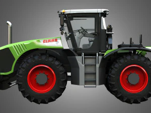 claas xerion 4000-5000 series 3D Model
