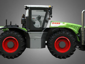 claas xerion 4000-5000 series 3D Model