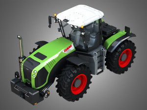 claas xerion 4000-5000 series Modello 3D