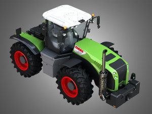 claas xerion 4000-5000 series Modello 3D