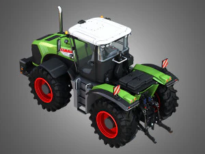 claas xerion 4000-5000 series 3D Model