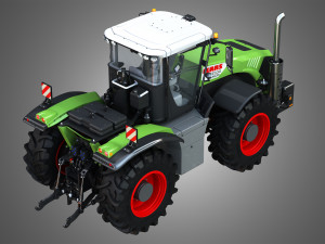claas xerion 4000-5000 series Modello 3D