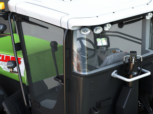 claas xerion 4000-5000 series Modello 3D