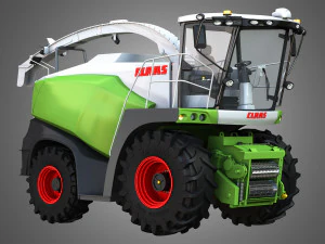 claas jaguar harvester 3D Model