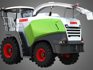claas jaguar harvester Model 3D