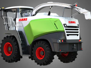 claas jaguar harvester 3D Model