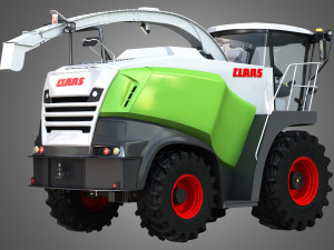 claas jaguar harvester Model 3D