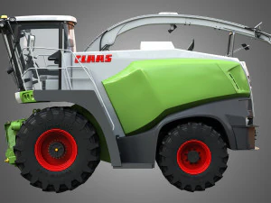 claas jaguar harvester 3D Model