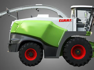 claas jaguar harvester 3D Model