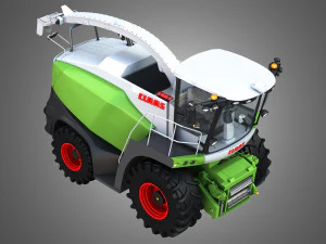 claas jaguar harvester 3D Model