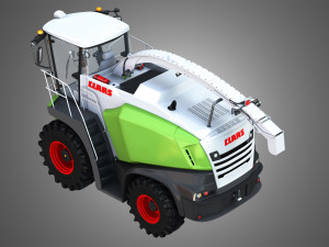 claas jaguar harvester Model 3D