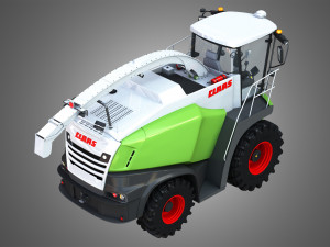 claas jaguar harvester Model 3D