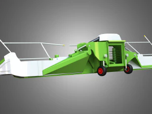 combine harvester front attachment 3D Model