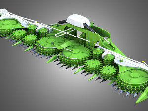 combine harvester front attachment 3D Modell