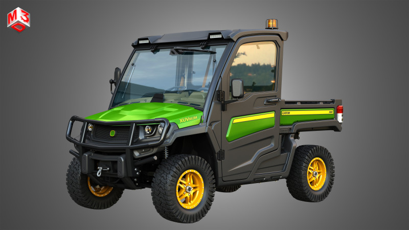XUV865M Gator - UTV Crossover Utility Vehicle 3Dモデル .c4d .max .obj .3ds .fbx .stl .blend
