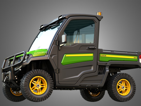 XUV865M Gator - UTV Crossover Utility Vehicle 3Dモデル