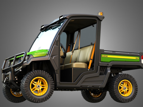 XUV865M Gator - UTV Crossover Utility Vehicle 3Dモデル