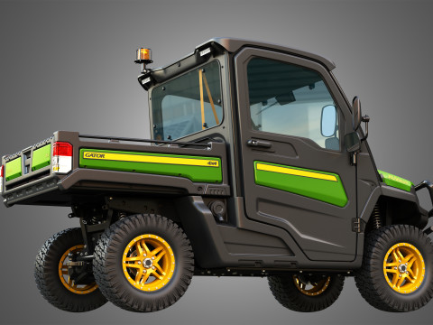 XUV865M Gator - UTV Crossover Utility Vehicle 3Dモデル