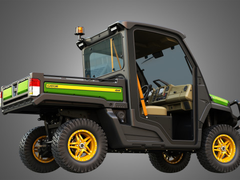 XUV865M Gator - UTV Crossover Utility Vehicle 3Dモデル