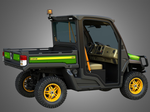 XUV865M Gator - UTV Crossover Utility Vehicle 3Dモデル