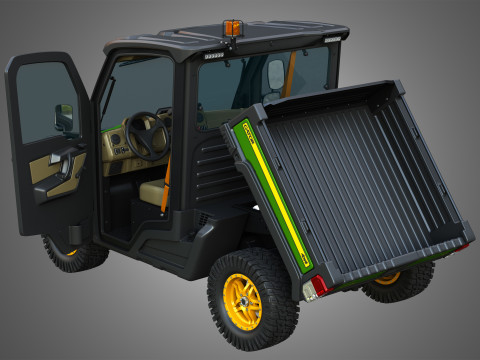 XUV865M Gator - UTV Crossover Utility Vehicle 3Dモデル