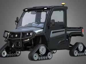 jd - кроссовер xuv865m с гусеницами 3D Модель