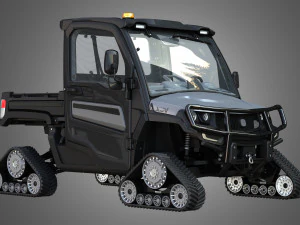 jd - кроссовер xuv865m с гусеницами 3D Модель