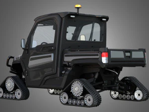 jd - кроссовер xuv865m с гусеницами 3D Модель