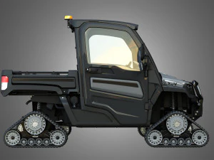 jd - кроссовер xuv865m с гусеницами 3D Модель
