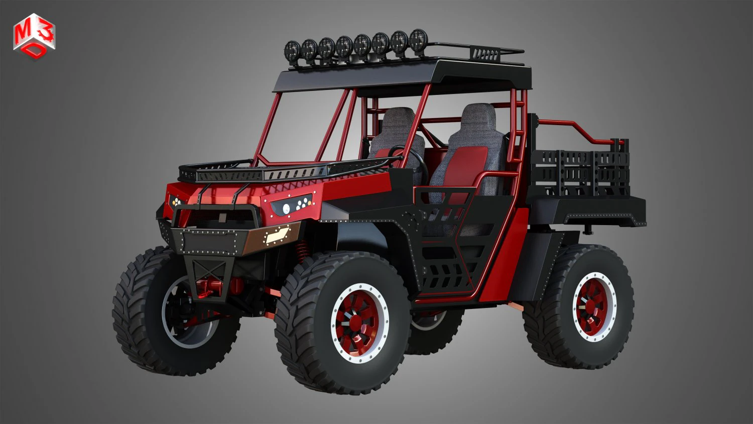 the beast 1000 vehicle 3D Model .c4d .max .obj .3ds .fbx .stl .blend 