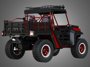 the beast 1000 vehicle 3D मॉडल