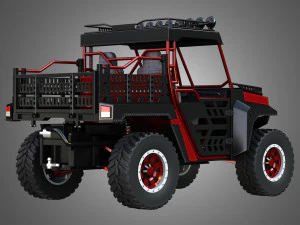 the beast 1000 vehicle 3D Model