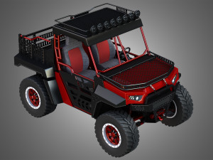the beast 1000 vehicle 3D मॉडल