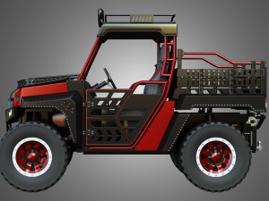 the beast 1000 vehicle 3D मॉडल