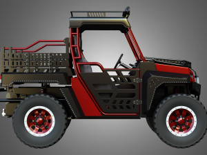 the beast 1000 vehicle 3D मॉडल