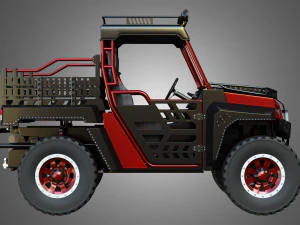 the beast 1000 vehicle 3D Model