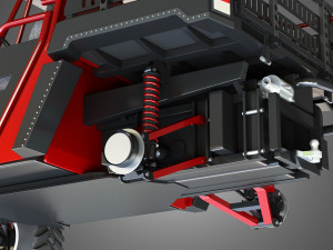 the beast 1000 vehicle 3D मॉडल