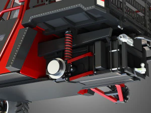 the beast 1000 vehicle 3D Model